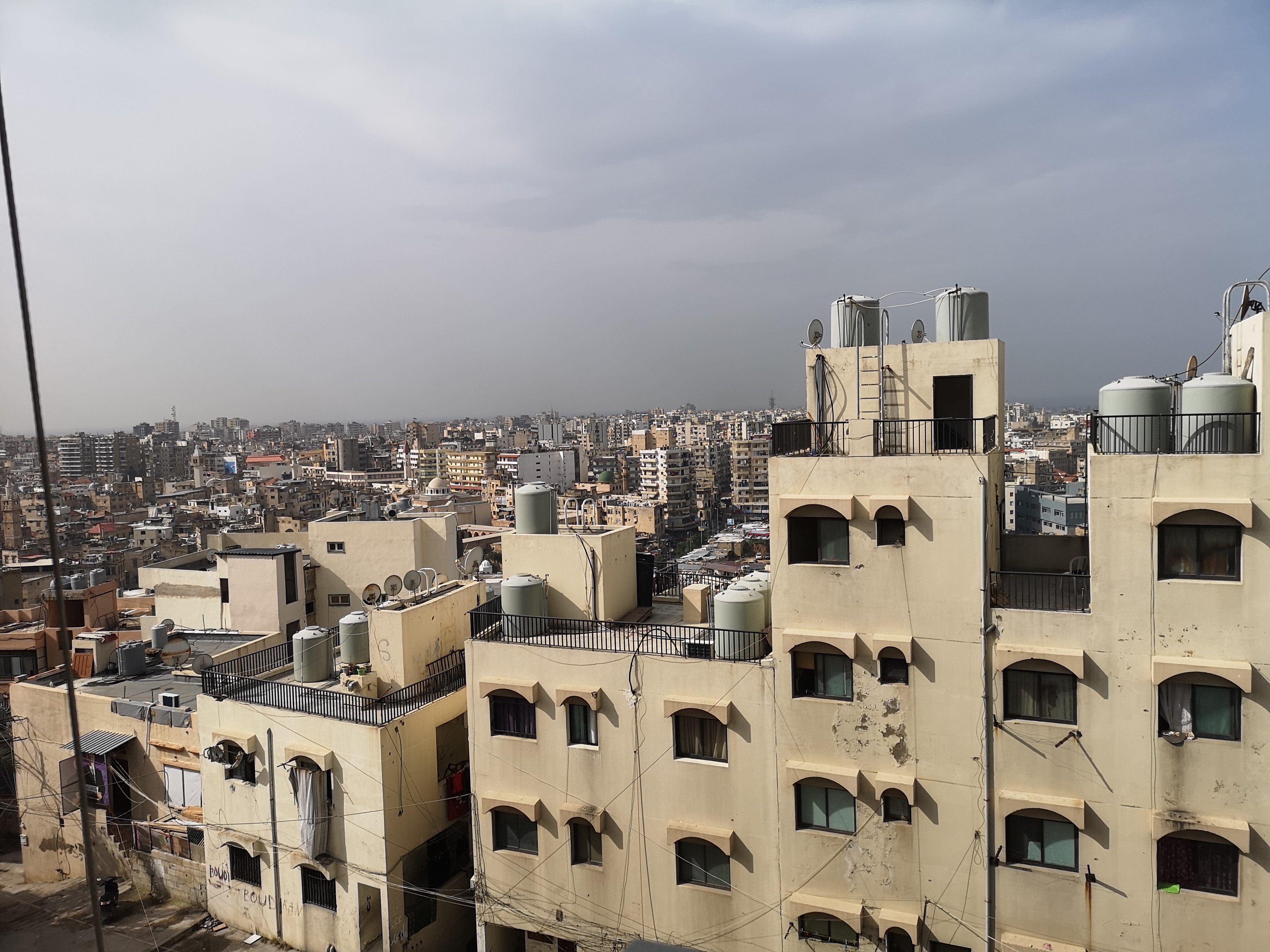 Apartment buildings in Lebanon